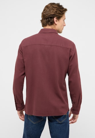 MUSTANG Regular Fit Hemd in Braun
