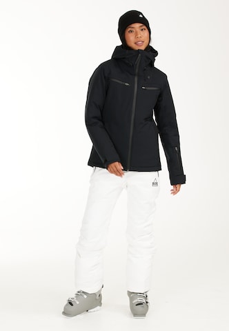 SOS Black Snow Outdoor Jacket 'Valley' in Black