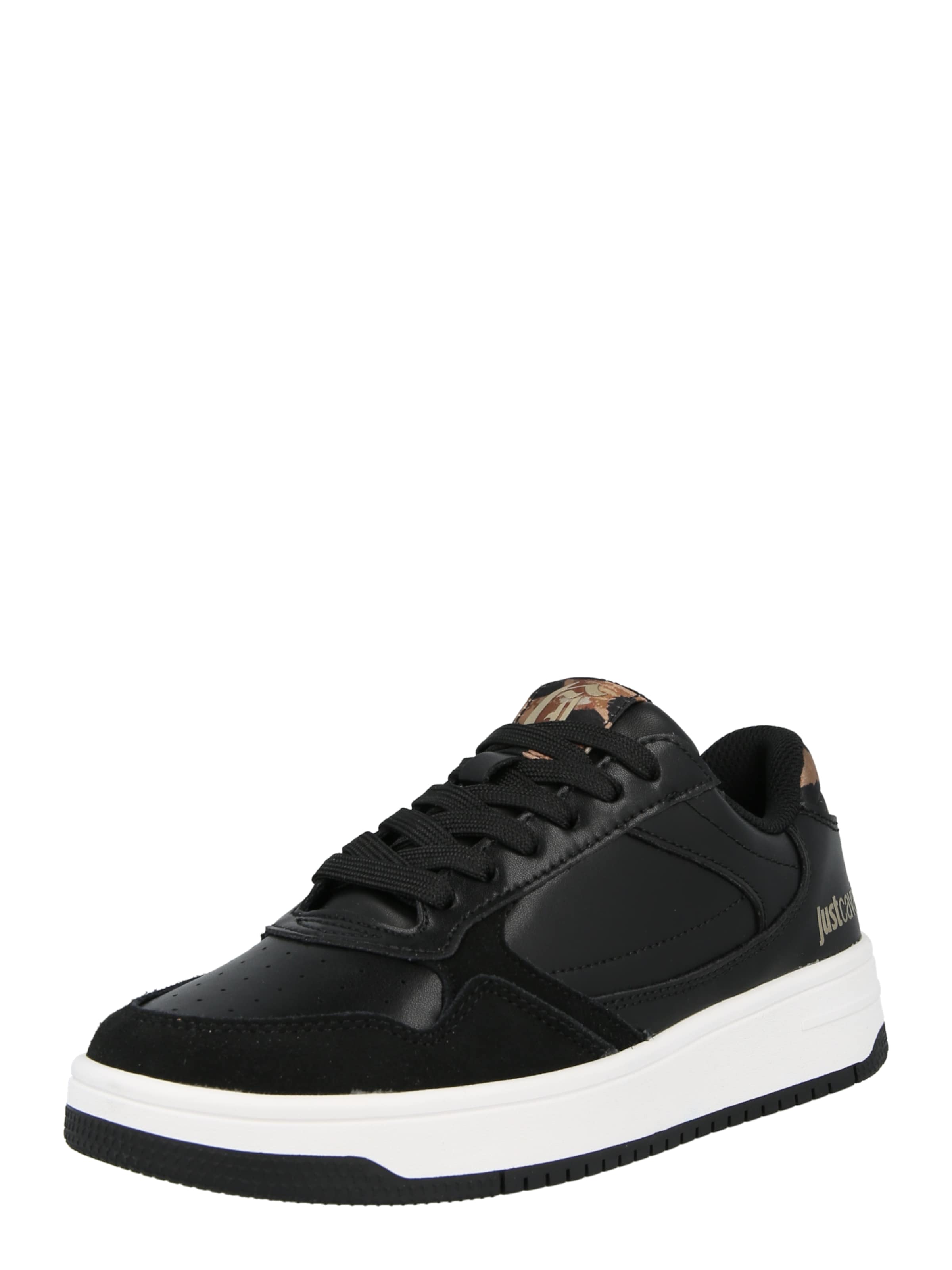 Just Cavalli Platform trainers 'FONDO AZULA  DIS.05' in Black: front