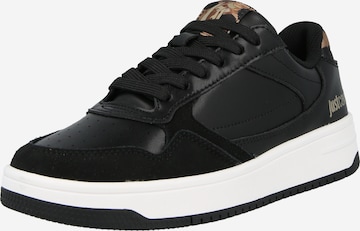 Just Cavalli Matalavartiset tennarit 'FONDO AZULA DIS.05' värissä musta: etupuoli