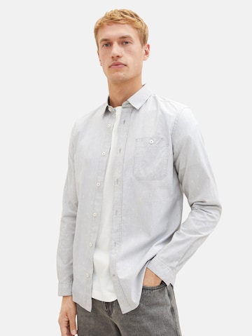 Regular fit Camicia di TOM TAILOR in grigio