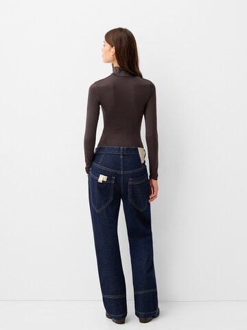 Shirtbody Bershka en marron