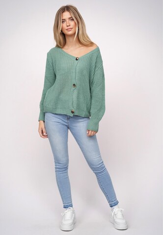 Cloud5ive Gebreid vest in Groen