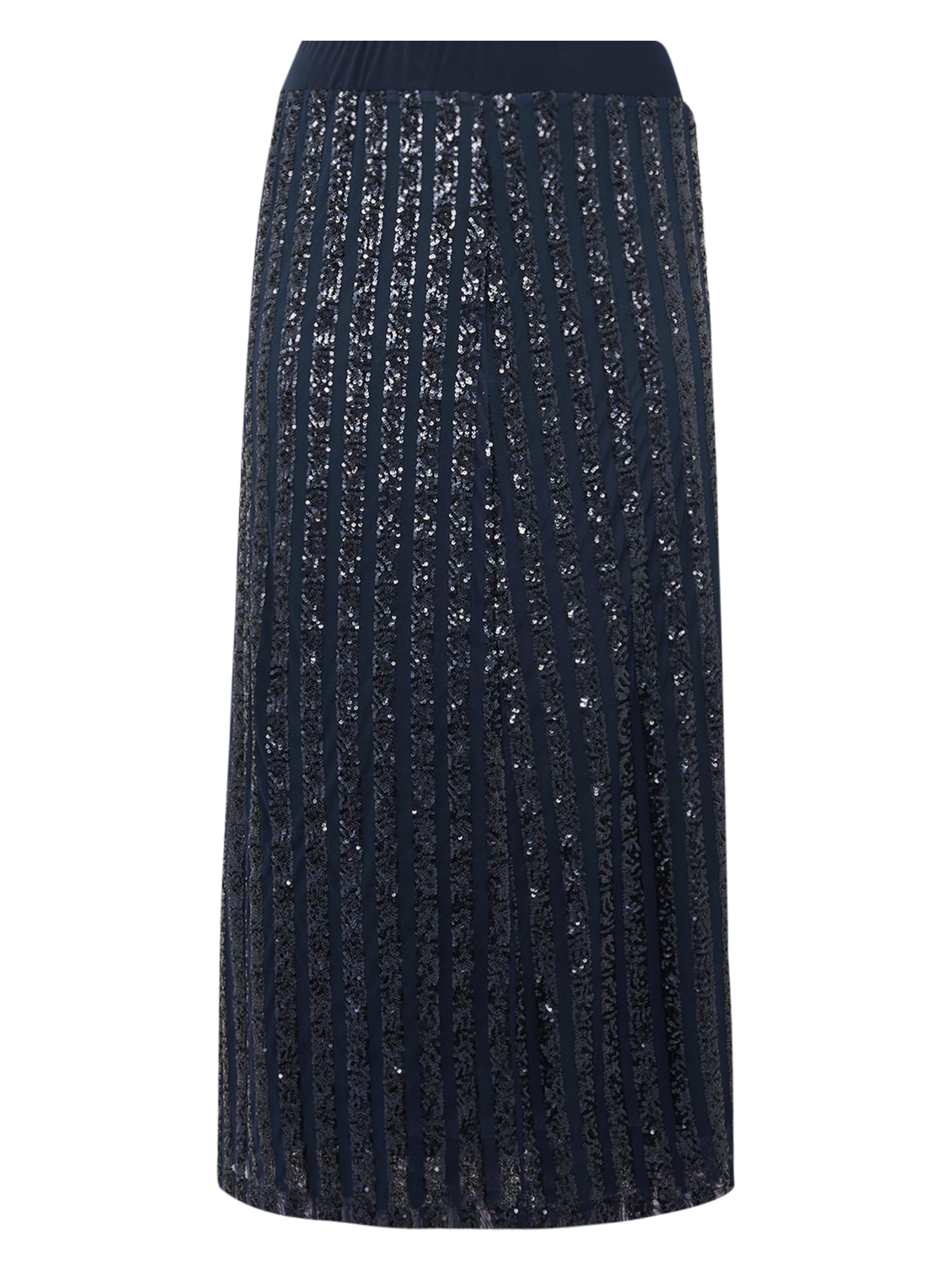 YOEK Rok in Blauw: voorkant