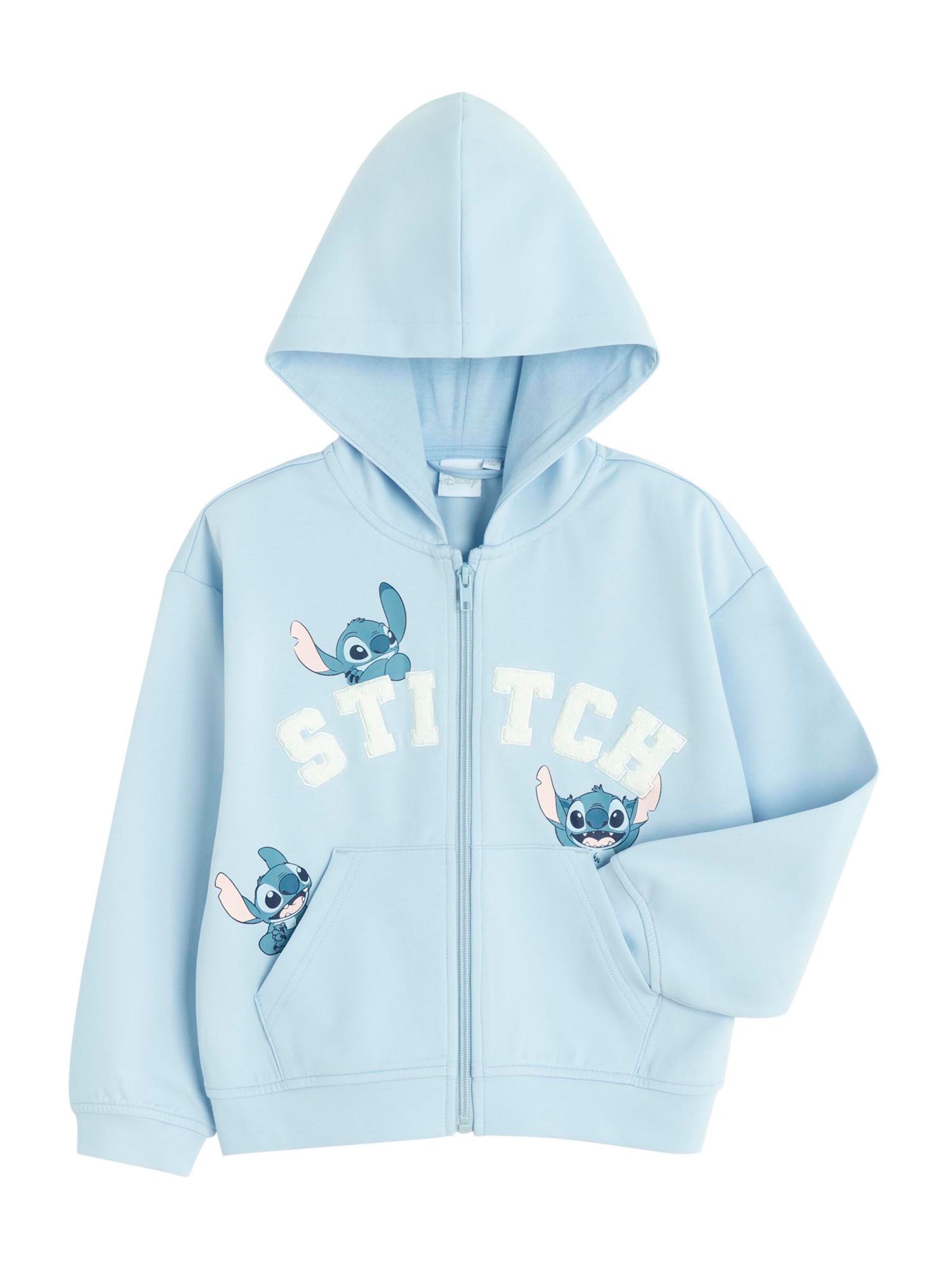 Cool Club Sweatvest in Blauw: voorkant