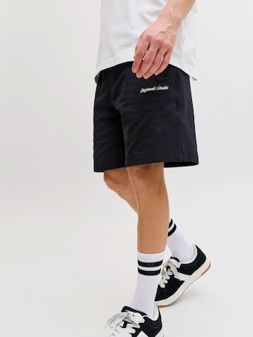 JACK & JONES - Loosefit Pantalón 'JPSTKarl Norrebro' en negro