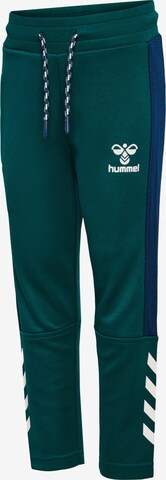 Hummel Regular Workout Pants in Green