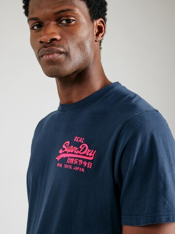 Superdry Футболка в Синий