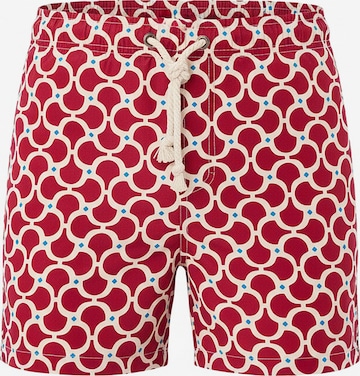 Gassa d'Amante Badeshorts 'Nora' in Rot: Vorderseite