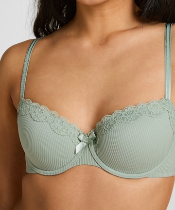 Hunkemöller BH 'Lola' in Grün