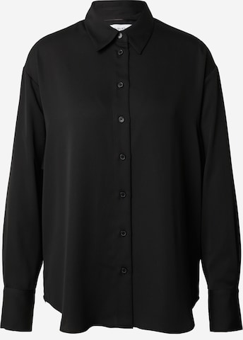 Calvin Klein Blouse in Black: front