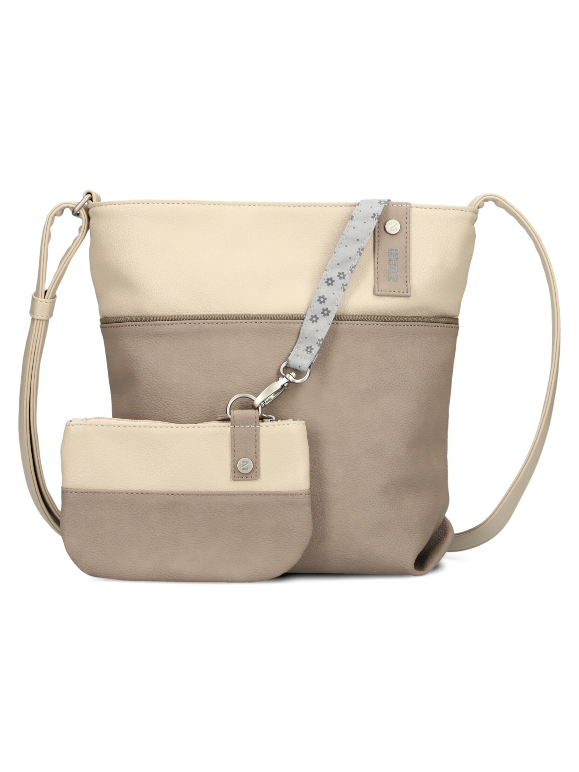 ZWEI Handtasche 'JANA J10'‌‌‌‌‌‌‌‌‌ in Braun: Vorderseite