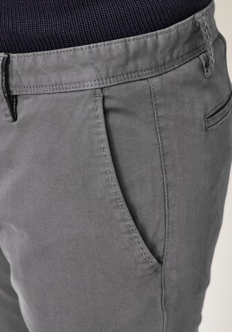 REDPOINT Slim fit Chino Pants in Grey