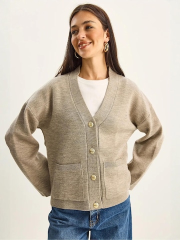 Bianco Lucci - Casaco de malha em bege