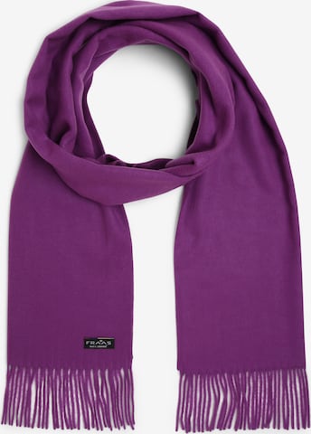 FRAAS Schal in Lila: Vorderseite
