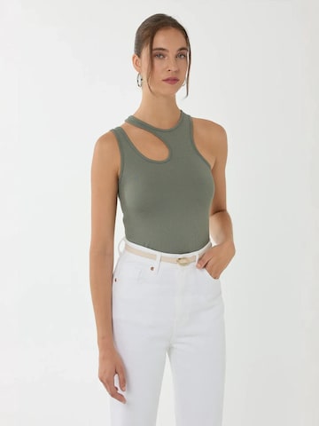 Hiccup Top in Grün