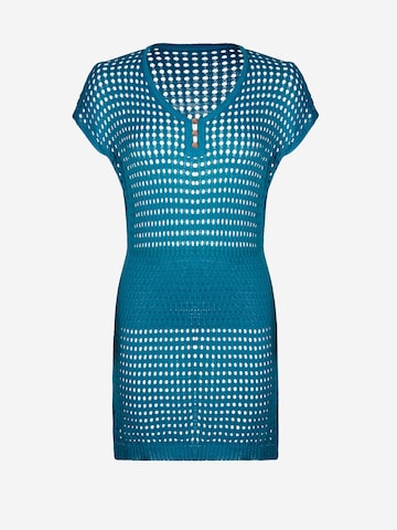 Cupshe Beach Dress 'Mini' in Blue: front