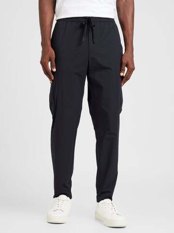 BOSS Tapered Cargo trousers 'T_Urbanex' in Black: front