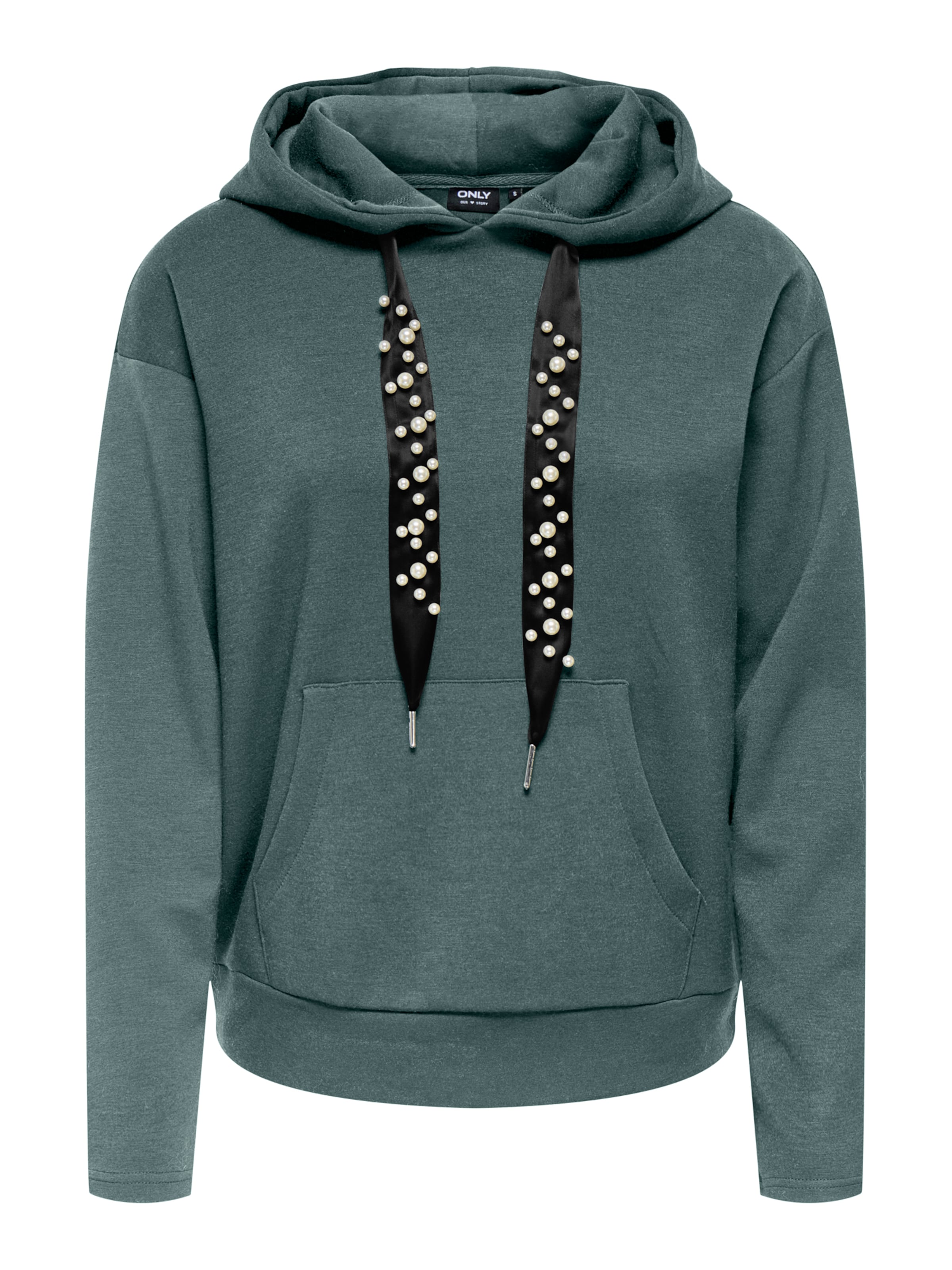 ONLY Μπλούζα φούτερ 'ONLFANCY' σε πράσινο: μπροστά