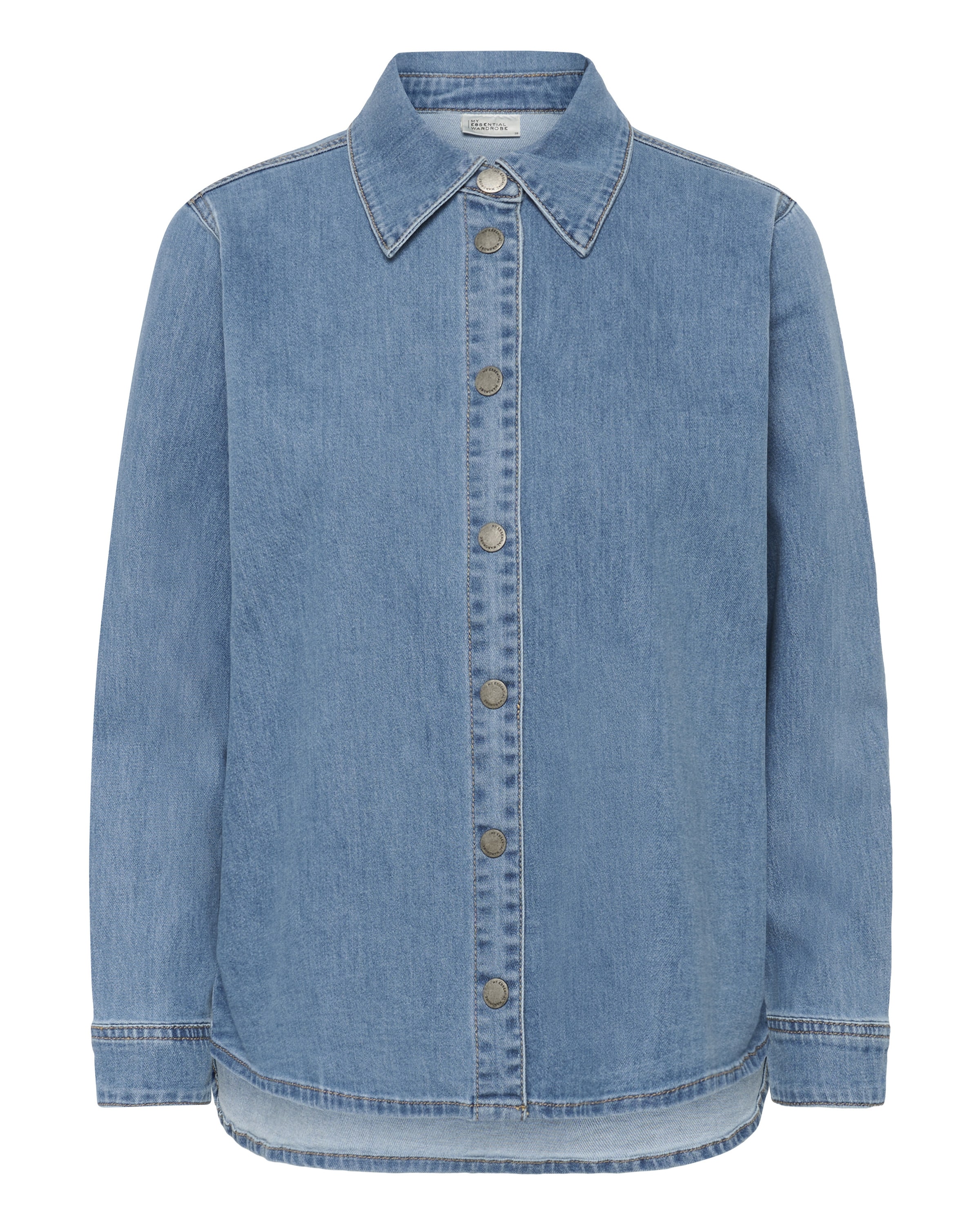 My Essential Wardrobe Blouse 'Linn Sofia 115' in Blue: front