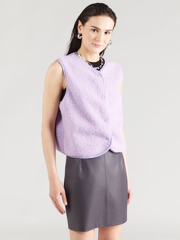 Hailys Жилетка 'Ni44cola' в Лиловый: спереди