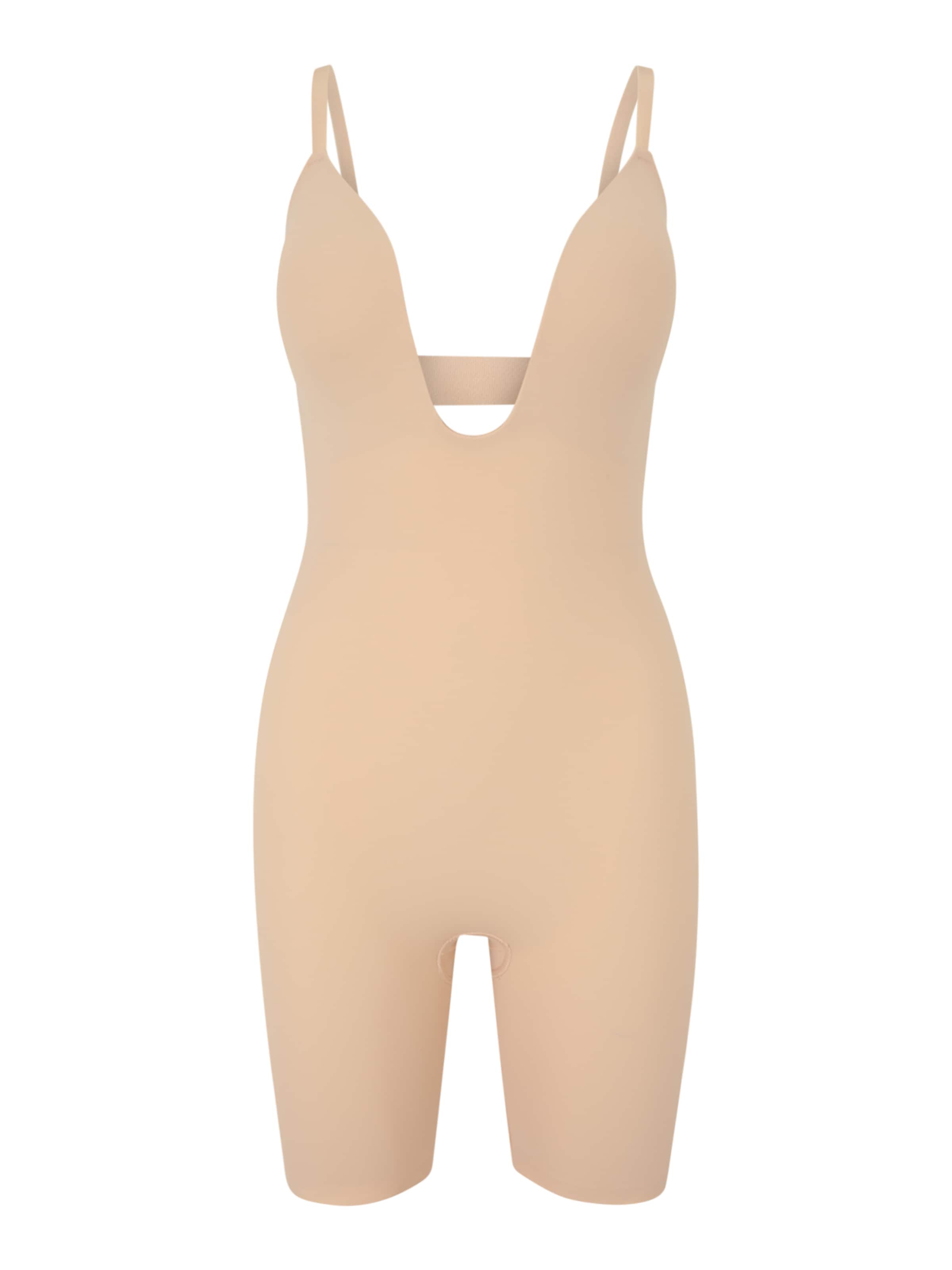 Bye Bra - Body moldeador en beige: frente