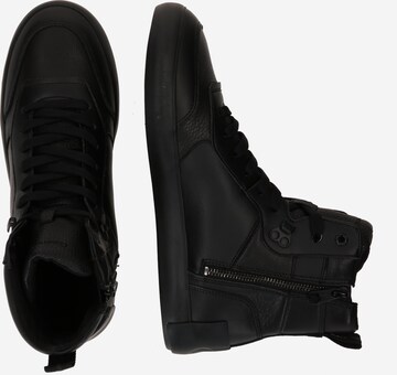 Sneaker înalt de la Calvin Klein Jeans pe negru