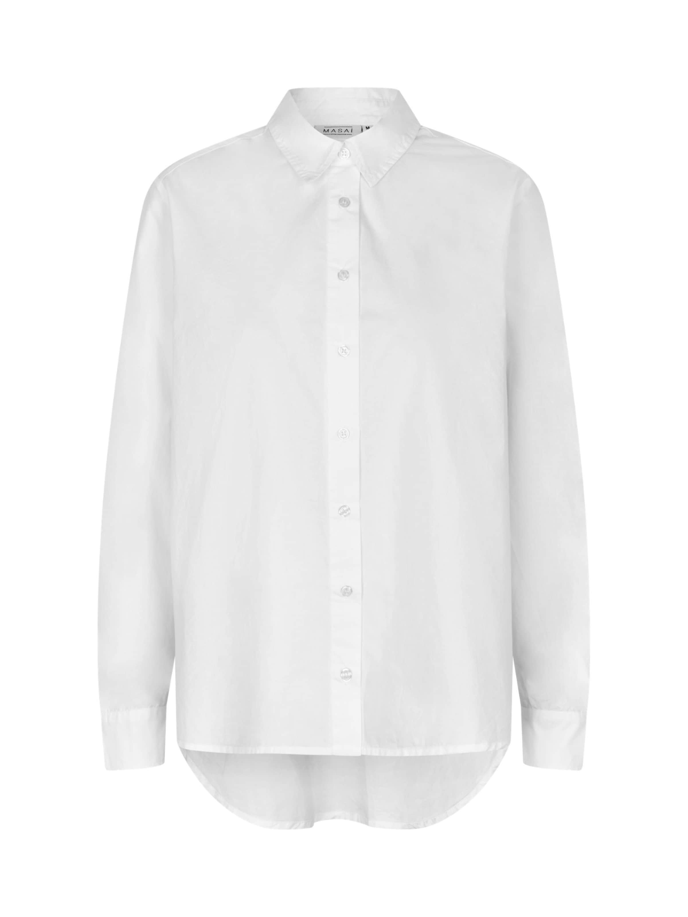 Masai Bluse 'MaImma' i XL i hvid, Produktvisning