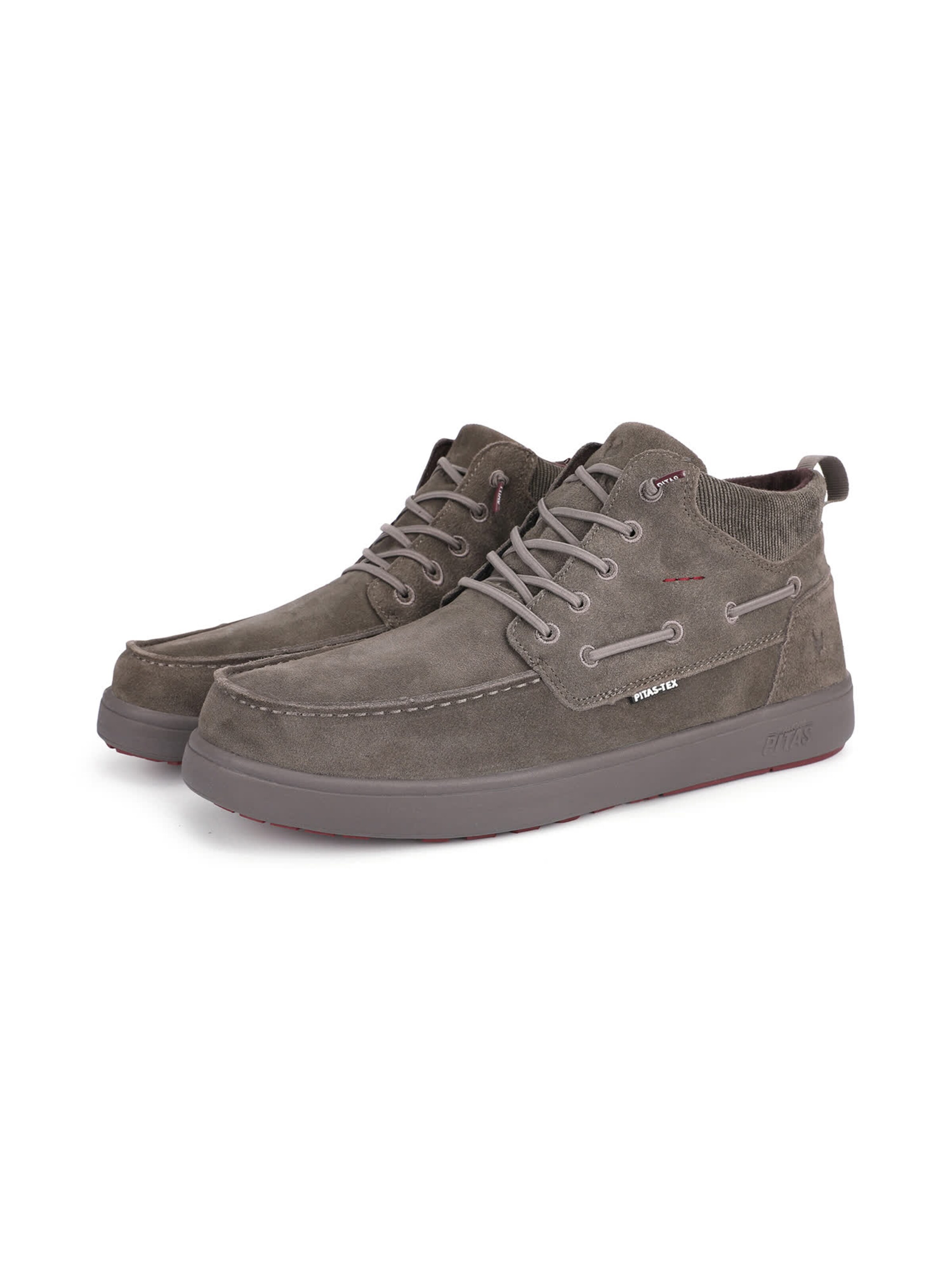 Walk In Pitas Lace-up boots 'Kent II' in Grey: front