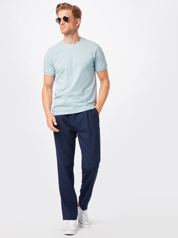 regular Pantaloni con pieghe 'Helios212' di HUGO Red in blu