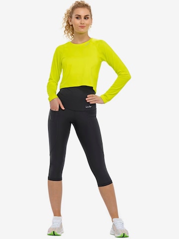 Winshape Slimfit Sportbroek in Zwart