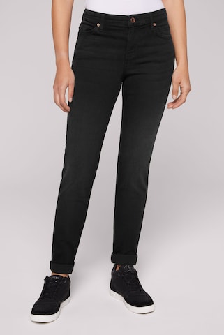 Soccx Slim fit Jeans 'HE:DI' in Black: front