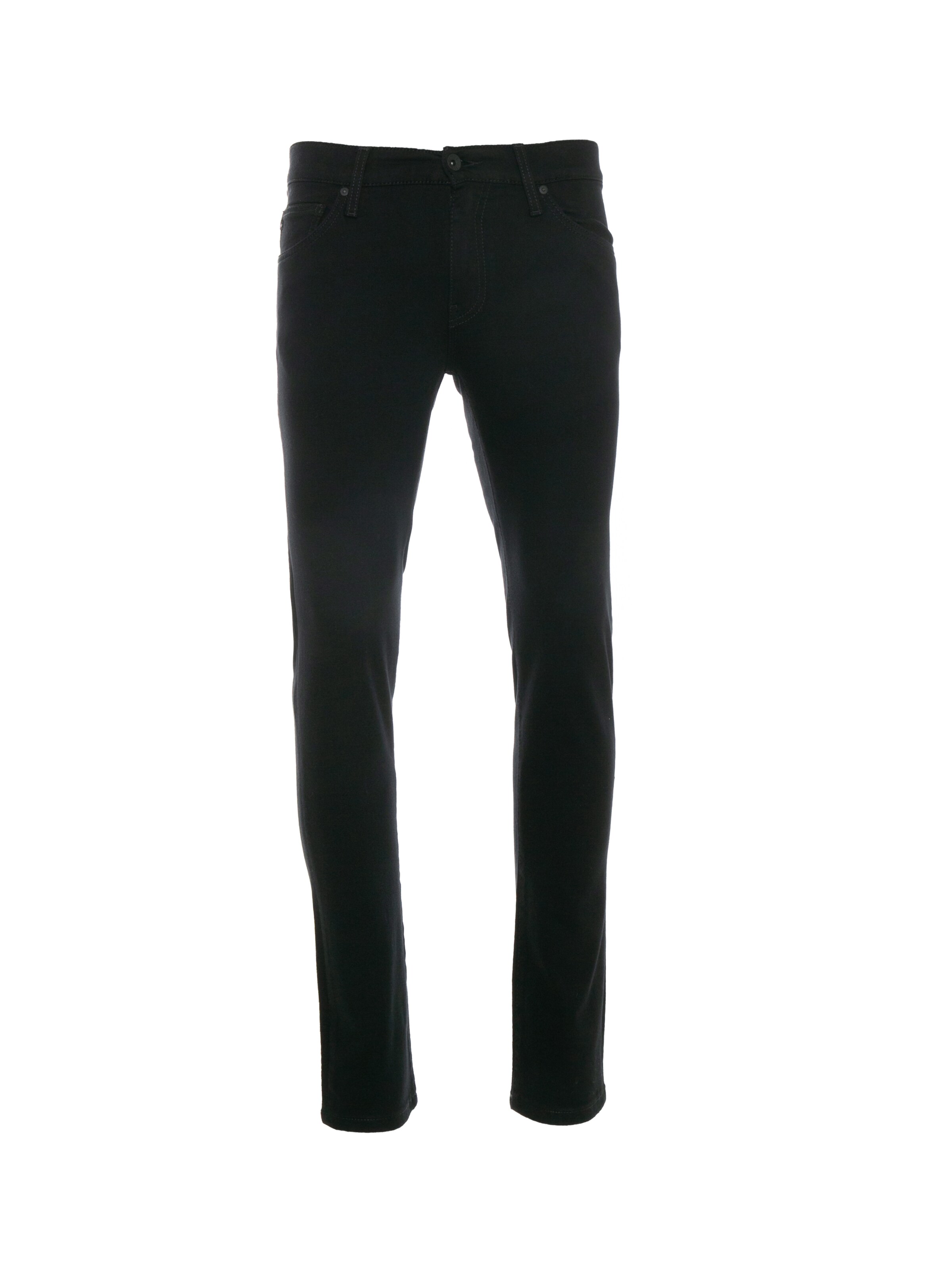 Slimfit Jeans 'Jeffray' di BIG STAR in nero: frontale