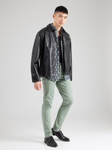 Lindbergh Slim fit Trousers in Green
