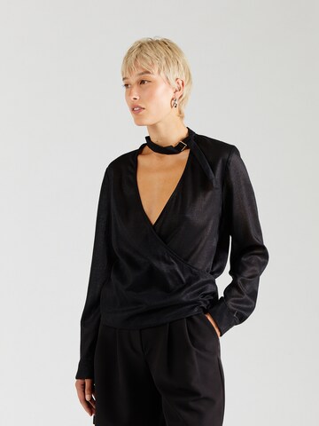 Maglietta di IRO in nero: frontale
