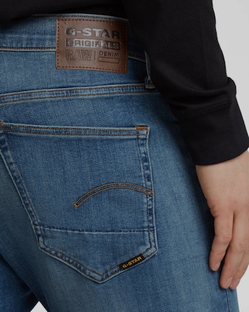 G-STAR Slimfit Jeans '3301' in Blauw