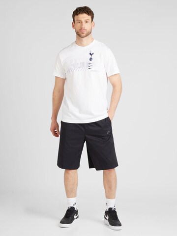 T-Shirt fonctionnel NIKE en blanc