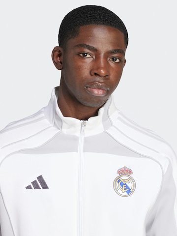 ADIDAS PERFORMANCE Sportsweatjacke 'REAL MADRID' in Weiß