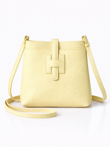 COLLEZIONE ALESSANDRO Crossbody Bag 'Holunder' in Yellow: front