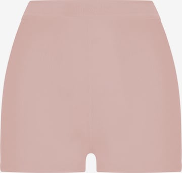 Wolford Skinny Leggings ' BIKE SHORT ' in Roze: voorkant