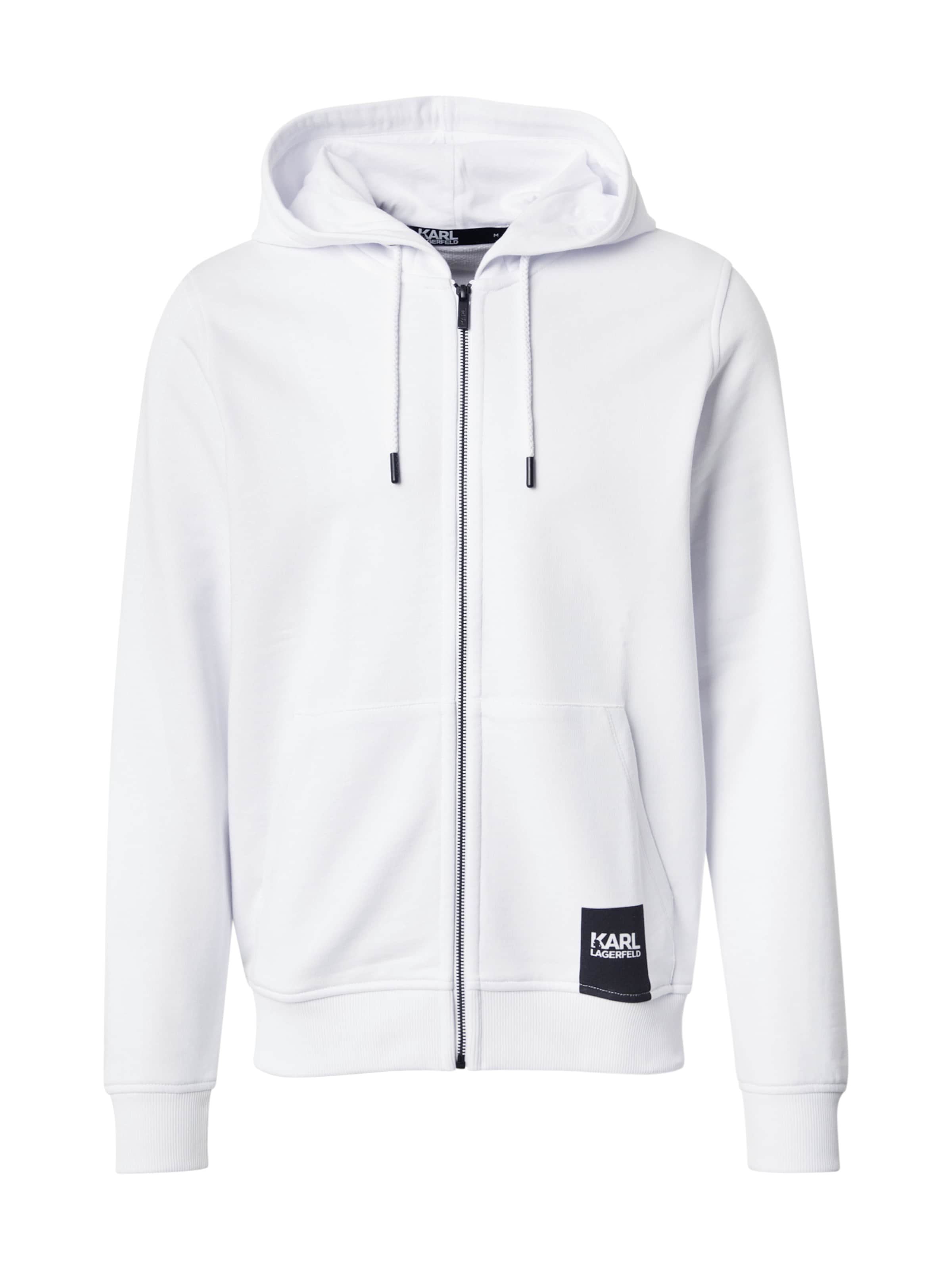 Karl Lagerfeld Tréning dzseki - fehér: elől