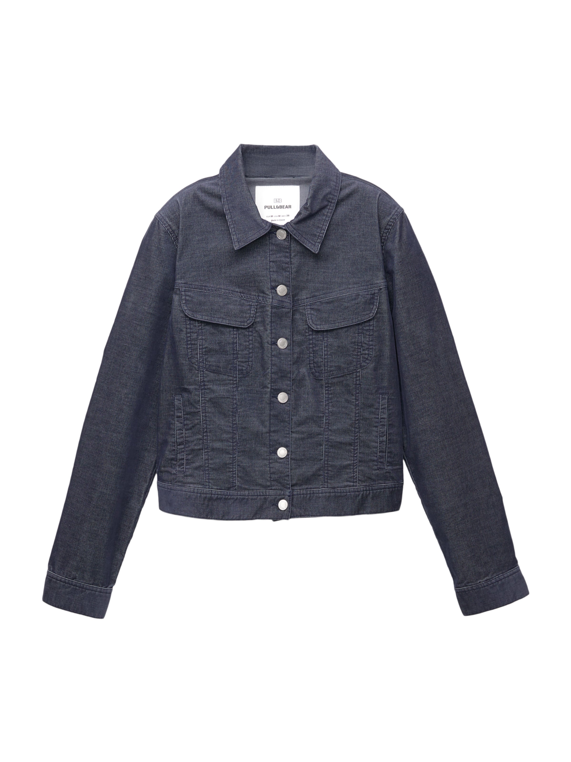 Pull&Bear Övergångsjacka i blå: framsida