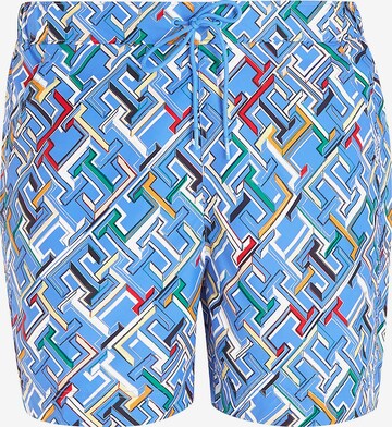 Tommy Hilfiger Underwear Board Shorts in Blue: front