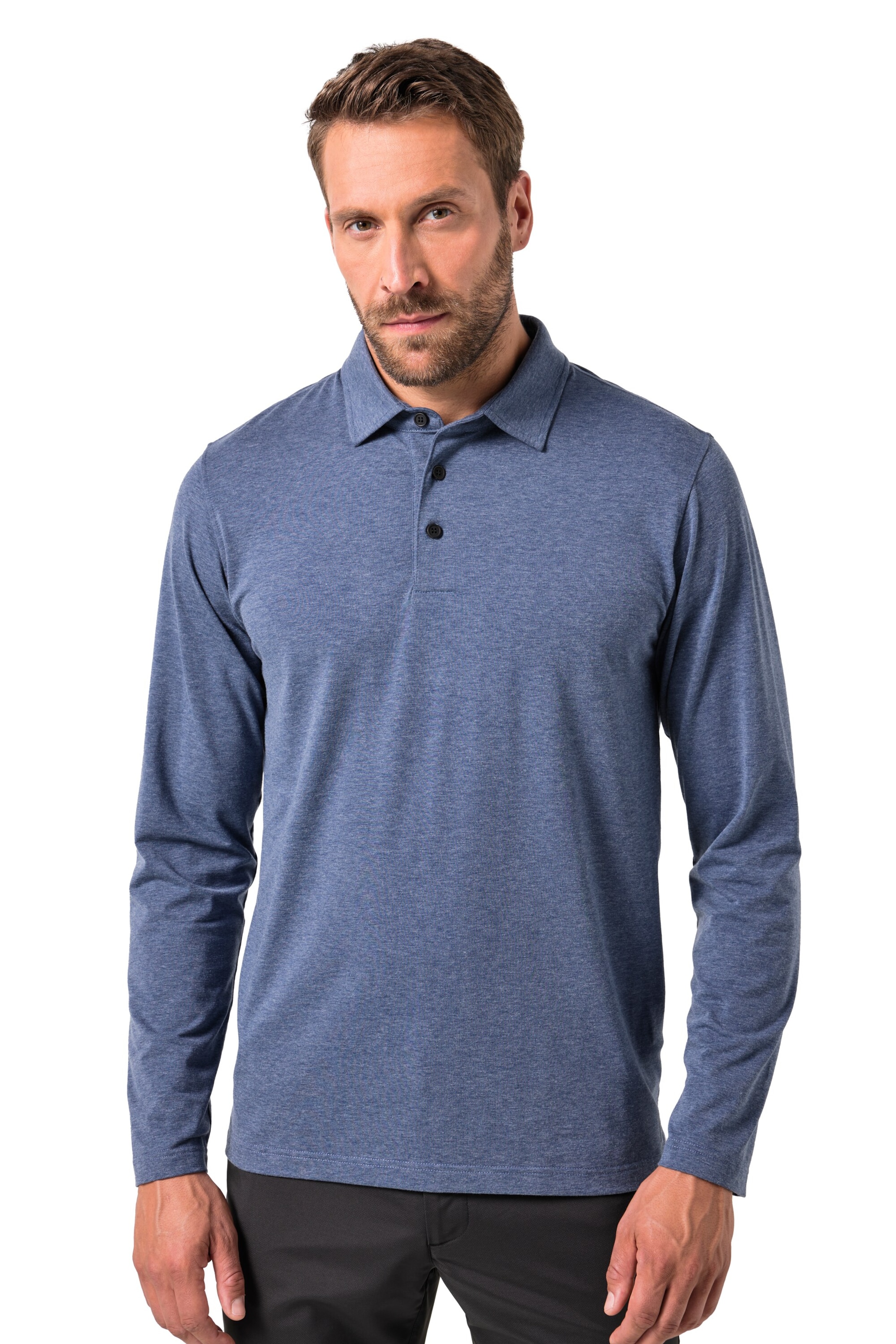 JAY-PI Poloshirt in Blau: Vorderseite