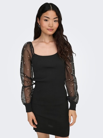 ONLY Kötött ruhák 'ONLVANESSA' - fekete