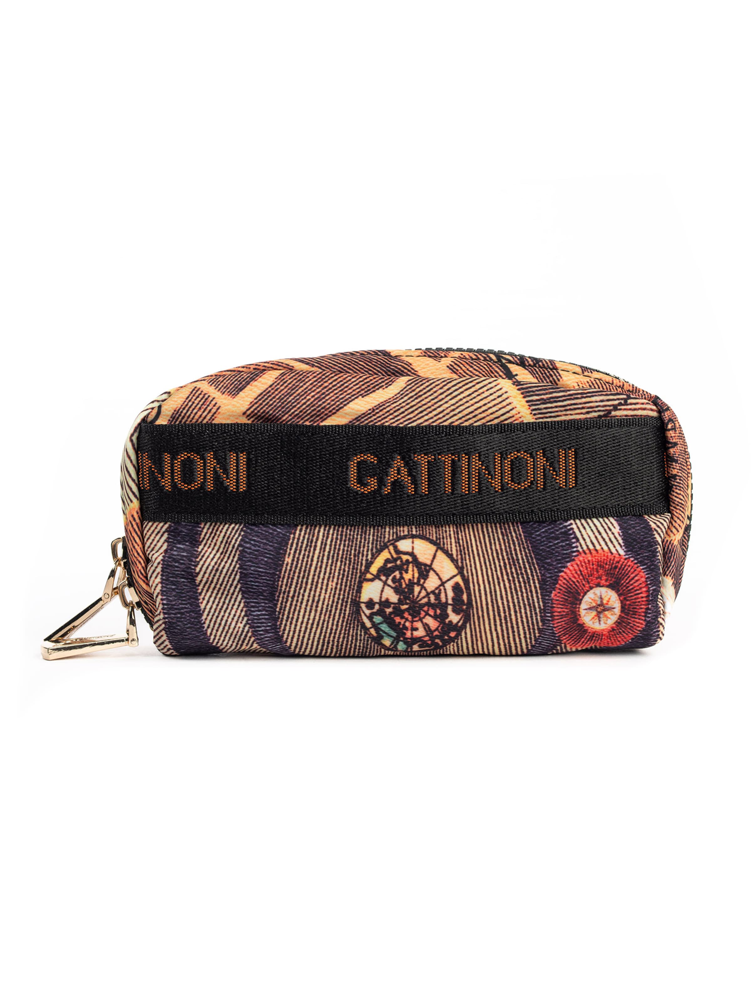Beauty case di Gattinoni in marrone: frontale
