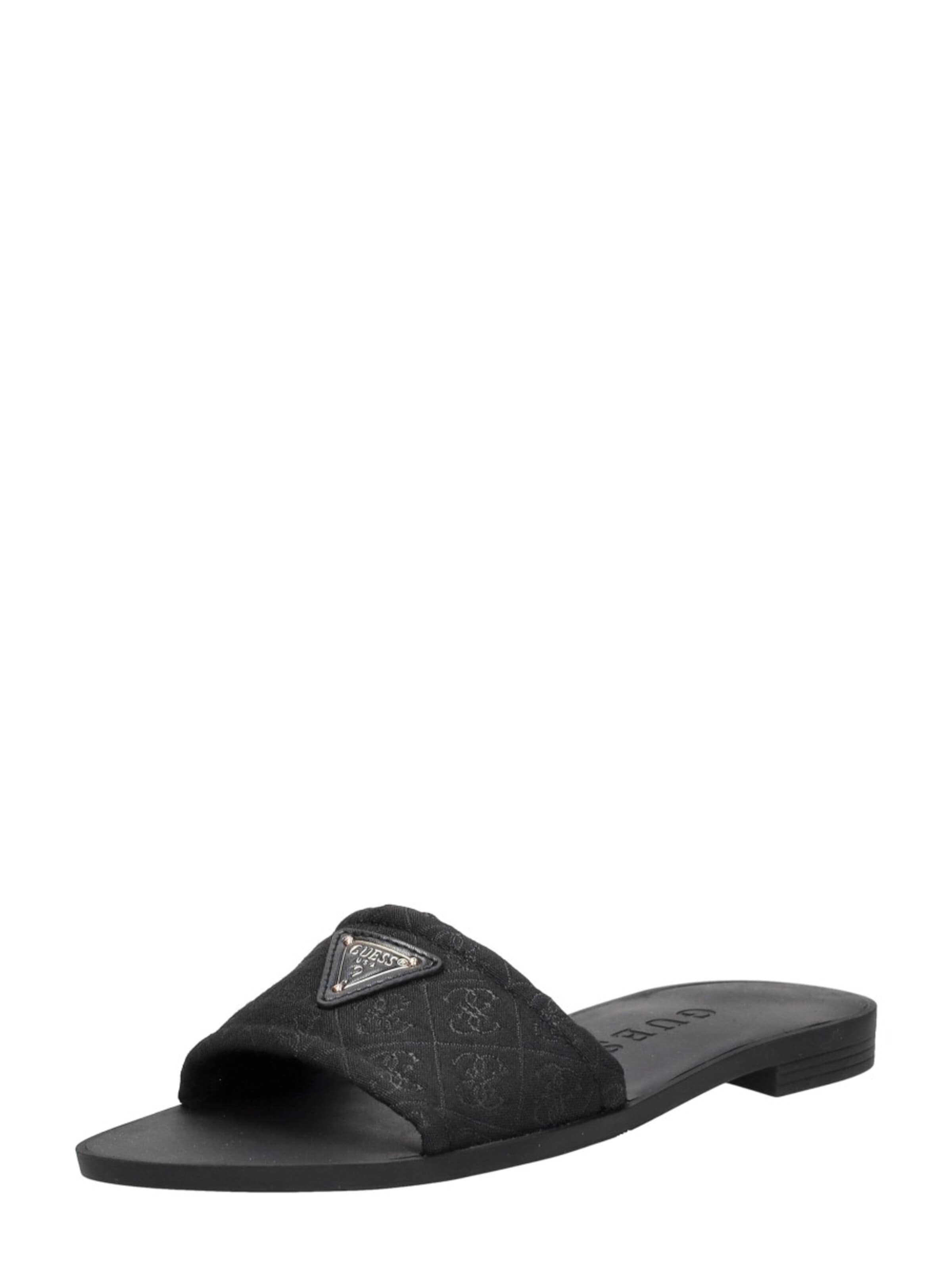 GUESS Huisschoenen 'Elysone' in Zwart: voorkant