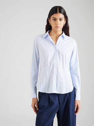 GERRY WEBER Blouse in Blauw: voorkant