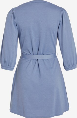 Vila Tall Shirt dress 'Edena' in Blue