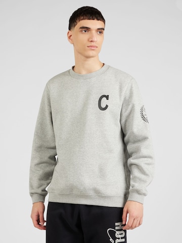 CONVERSE Sweatshirt 'ALL STAR OLD SCHOOL' in Grijs: voorkant